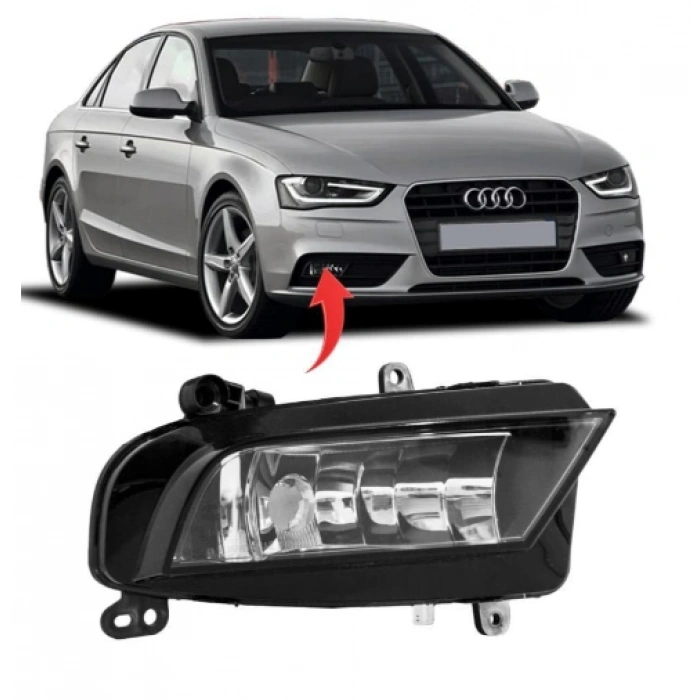 Audi A4 2013-2016 Sağ Sis Farı 8K0941700B