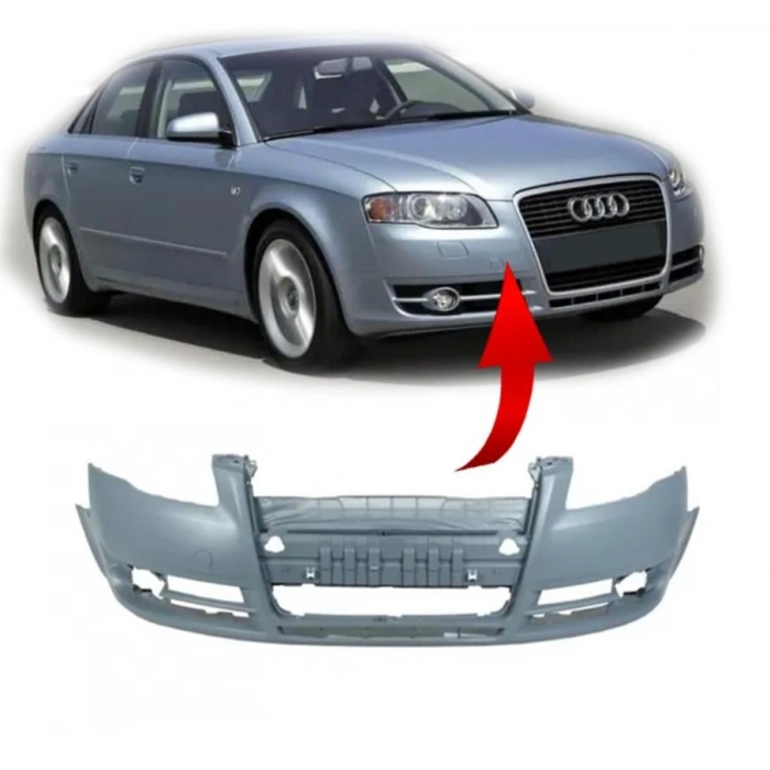 Audi A4 Ön Tampon Far Yıkamasız 2005-2008 8E0807105