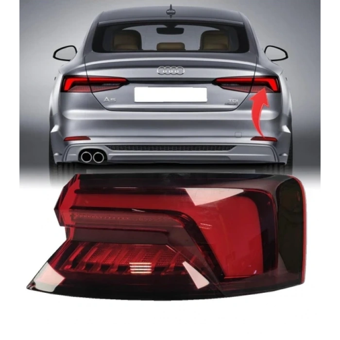 Audi A5 2018-2022 Dış Stop Lambası Sağ 8W6945092J
