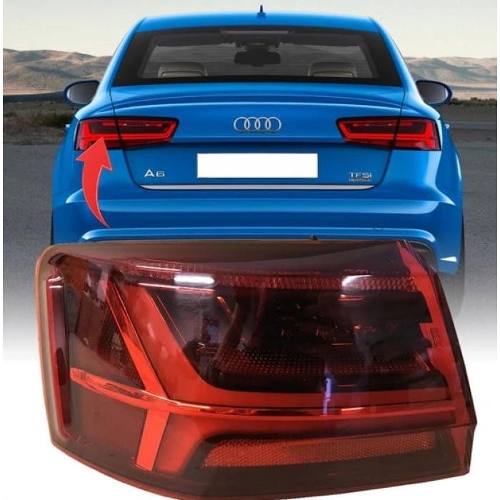 Audi A6 2015-2018 Stop Lambası Dış Sol 4G5945095E