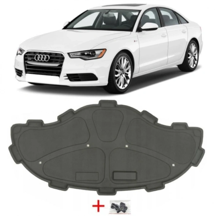 Audi A6 Motor Kaput Keçesi Klipsli 2012-2019 4G0863825