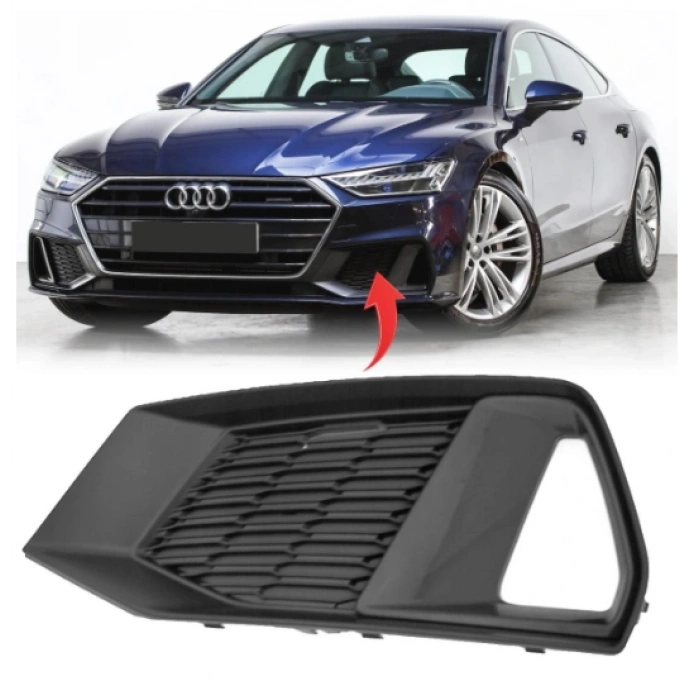 Audi A7 2019 Sonrası Sol Ön Tampon Kapağı 4K8807647C RU6