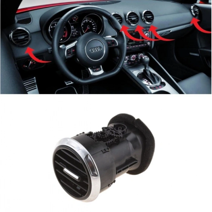 Audi TT 2011-2014 Havalandırma Izgarası Ön 8J0820901E H77