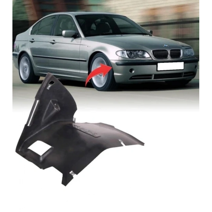 Bmw E46 Sedan Ön Çamurluk Davlumbazı Uç Sağ 1997-2006 51718193812