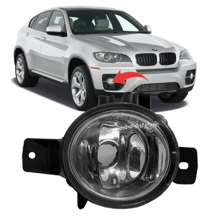 Bmw E71 X6 2007-2011 Sağ Sis Farı 63177187632