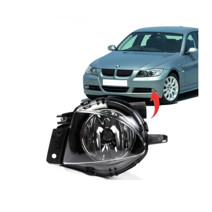 Bmw E90 Sis Farı Sol 2005-2008 63176948373