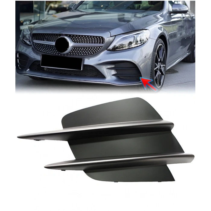 C-Class W205 2019-2023 Tampon Izgarası Ön Sol A2058857202