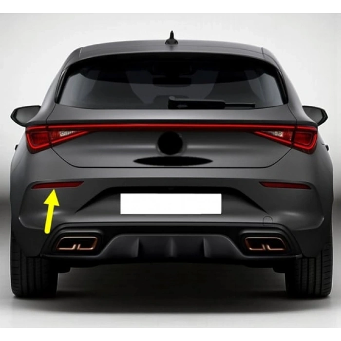 Cupra Leon 2021-2024 Arka Tampon Sol Reflektör 5FE945105A