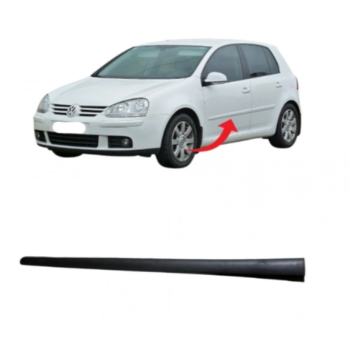 Golf5 Kapı Çıtası Ön Sol Saten Siyah 2005-2009 1K4853515B 9B9