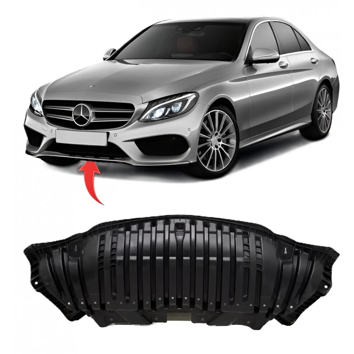 Mercedes W205 AMG Tampon Alt Muhafaza Ön A2055200400