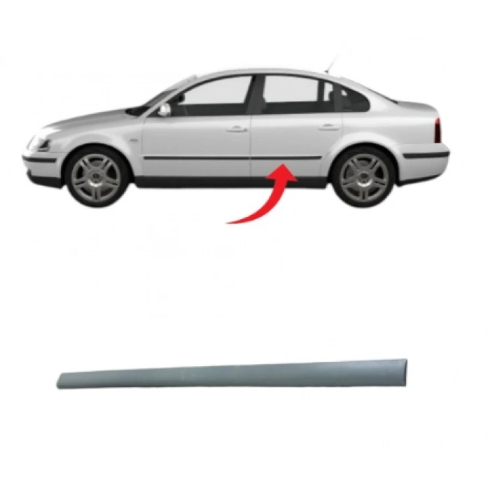 Passat B5 Kapı Çıtası Arka Sol Boyanır 1997-2000 3B0853753 B41