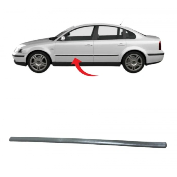 Passat B5 Kapı Çıtası Ön Sol Boyanır 1997-2000 3B0853515 GRU