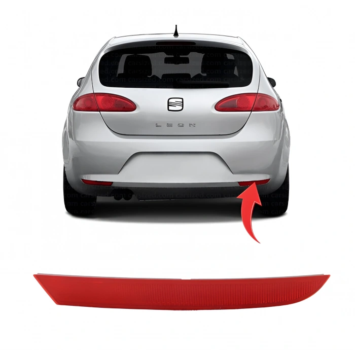 Seat Leon 2006-2010 Reflektör Arka Tampon Sağ 1P0945106B