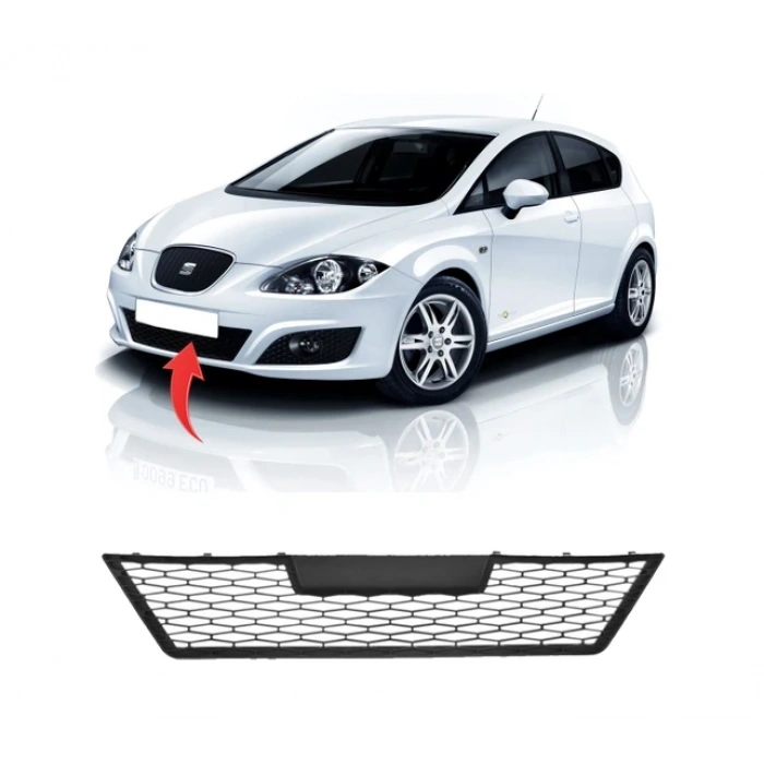 Seat Leon 2009-2012 Ön Tampon Orta Izgara 1P0853667C