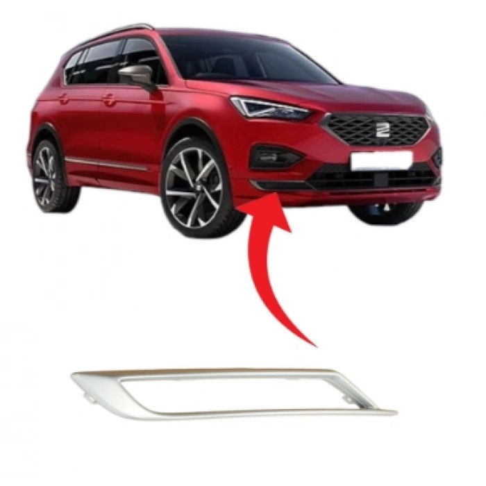 Seat Tarraco Ön Tampon Sağ Çerçeve Mat Krom 2019-2024 5FJ853102A