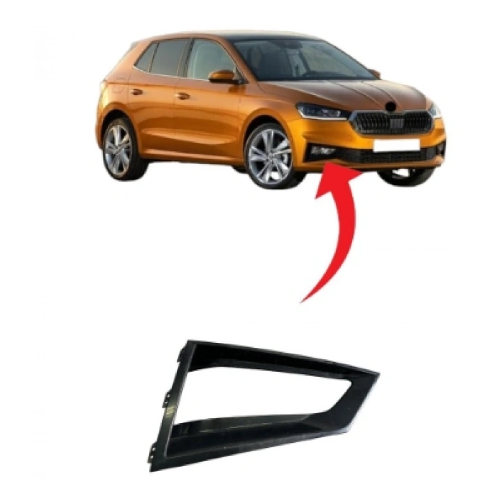 Skoda Fabia Sis Kapağı Sağ 2022-2025 6VA807682 ZD4