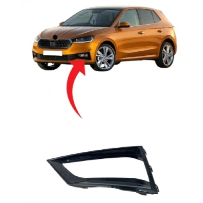 Skoda Fabia Sis Kapağı Sol 2022-2025 6VA807681 ZD4