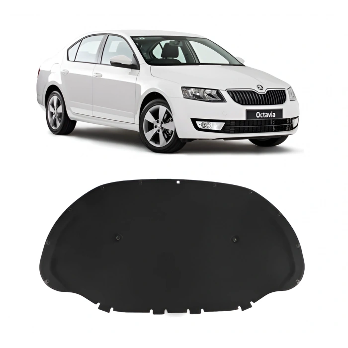 Skoda Octavia 2013-2017 Motor Kaput Keçesi Klipsli 5E0863831