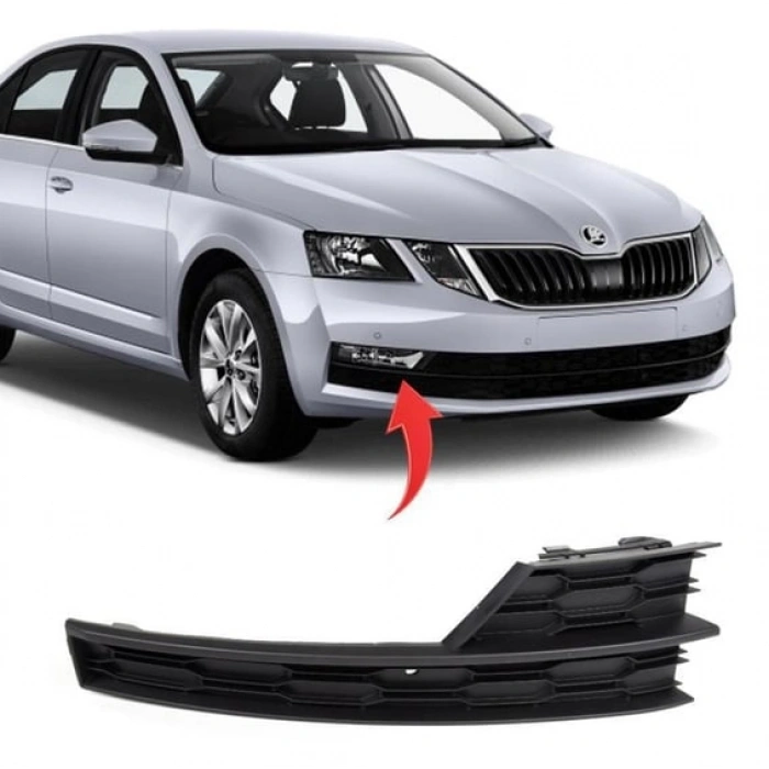 Skoda Octavia Sağ Sis Kapağı 2017-2020 5E0807682F