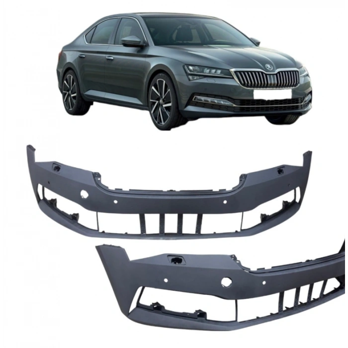 Skoda Superb Ön Tampon Far Yıkama+Sensörlü 2019-2023 3V0807218E