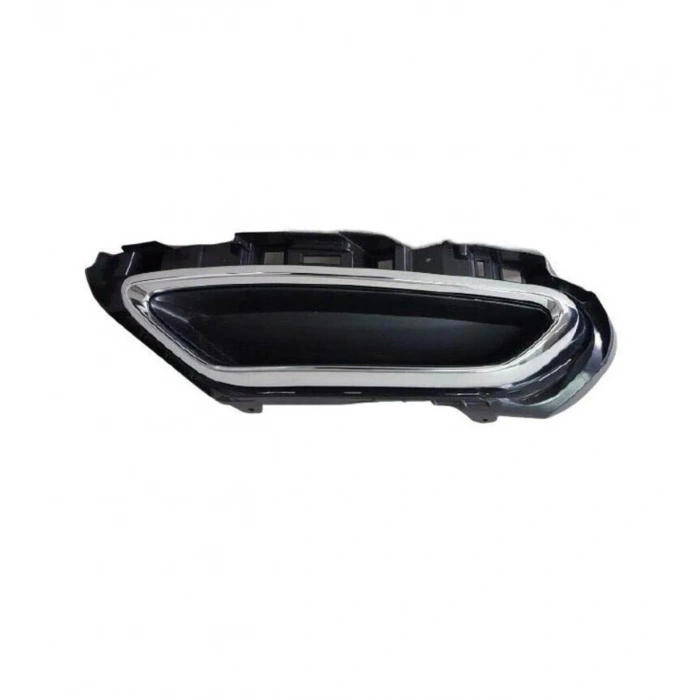 VW Passat 2015-2018 Alt Arka Tampon Sol Spoyleri Krom Ve Plastik Set 3G0807055/3G0807873