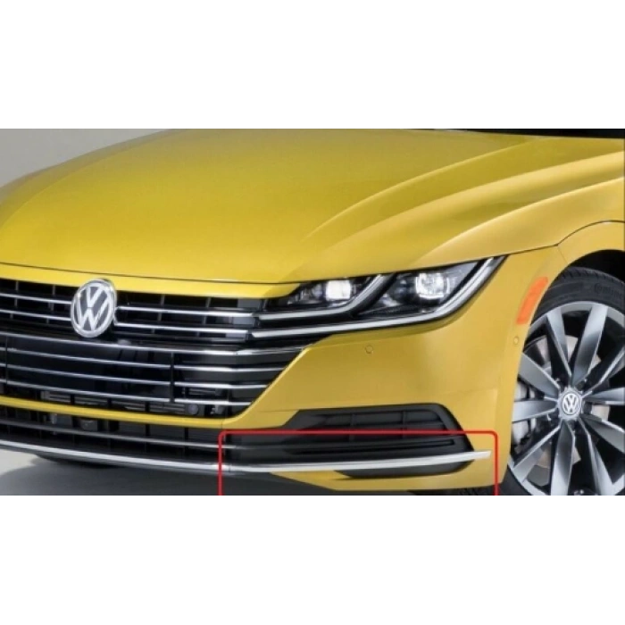 Vw Arteon Sol Ön Tampon Kromu 2017 Sonrası 3G8853253