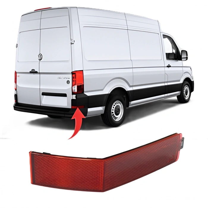 Vw Crafter 2017-2021 Reflektör Arka Tampon Sağ 7C0945106