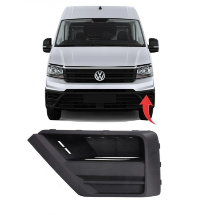 Vw Crafter Sol Ön Tampon Kapagı 2017 Sonrası 7C0853665