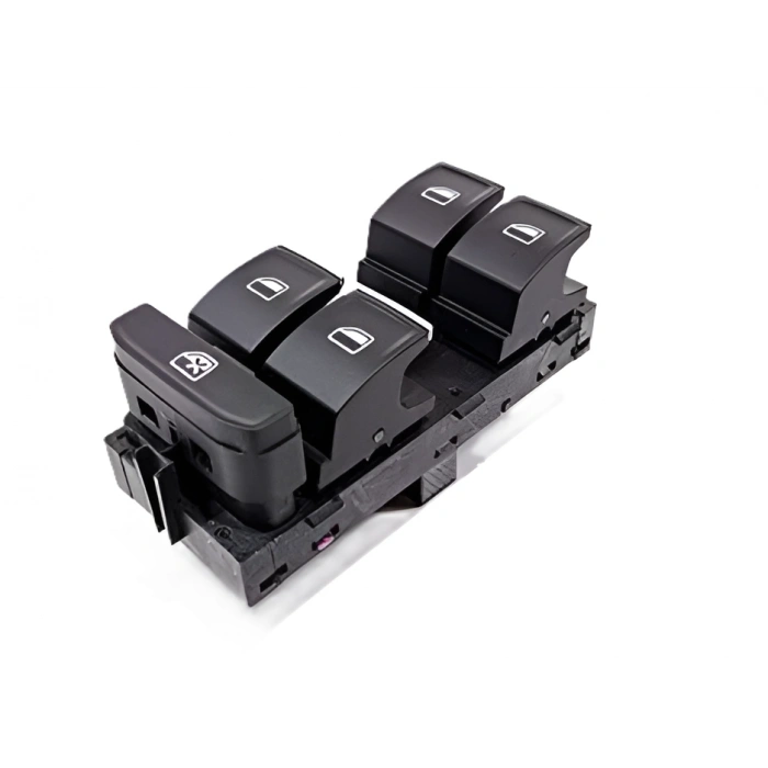 Vw Golf 2013-2017 (10 Pin) 4 lü Cam Düğmesi Nikelajlı