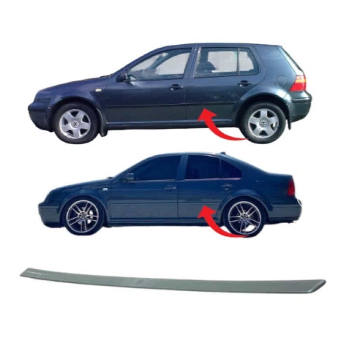Vw Golf 4 Bora Kapı Çıtası Arka Sol Boyanır 1998-2004 1J4853753G