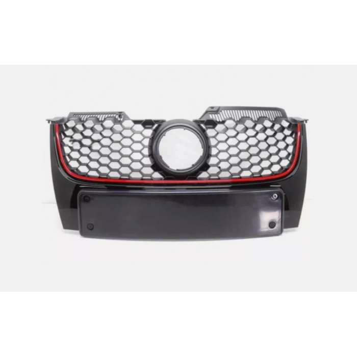 Vw Golf 5 2004-2009 Ön Panjur Kırmızı Çizgili 1K0853651E