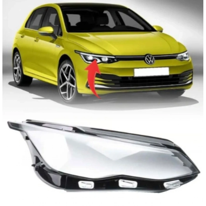 Vw Golf 8 Far Camı Sağ 2021-2024 5H1941030BX