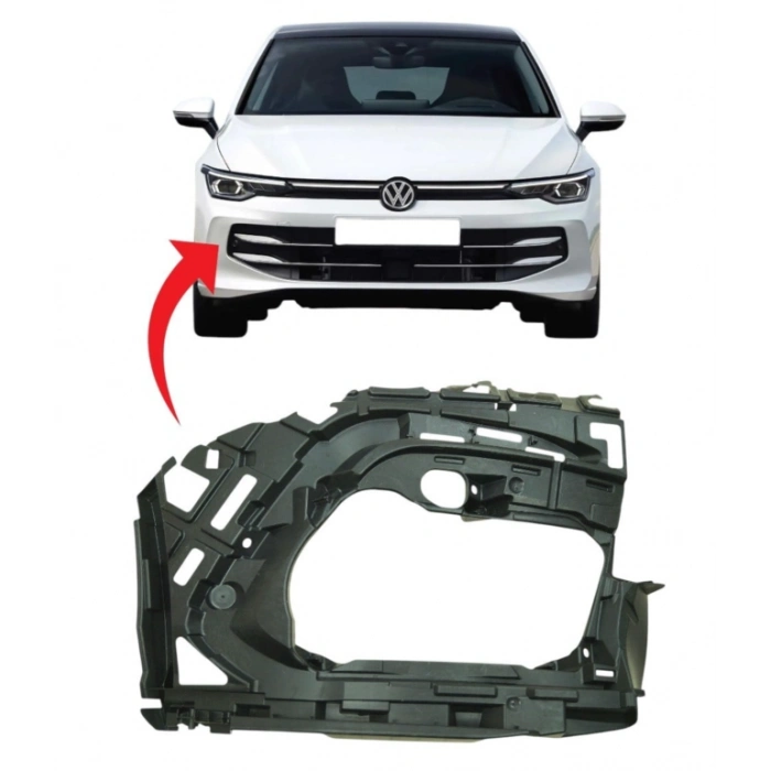Vw Golf8 Ön Tampon Sis Braketi Sağ 2020-2024 5H0807724