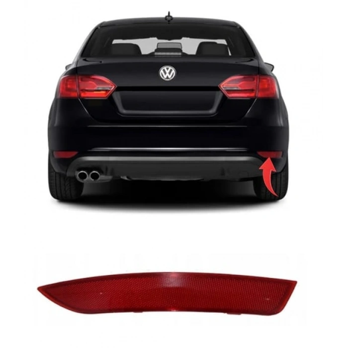 Vw Jetta Tampon Reflektörü Sağ 2011-2014 5C6945106A