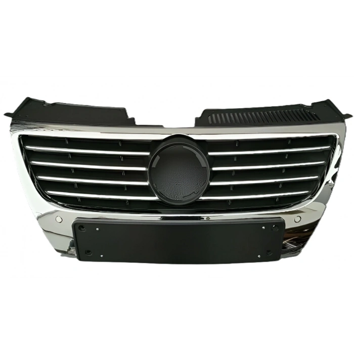 Vw Passat 2006-2011 Ön Panjur Krom Sensörsüz Komple 3C0853651AK