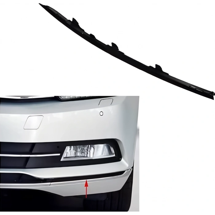 Vw Passat 2015>> Ön Tampon Süs Çıtası Sağ  3G0854322