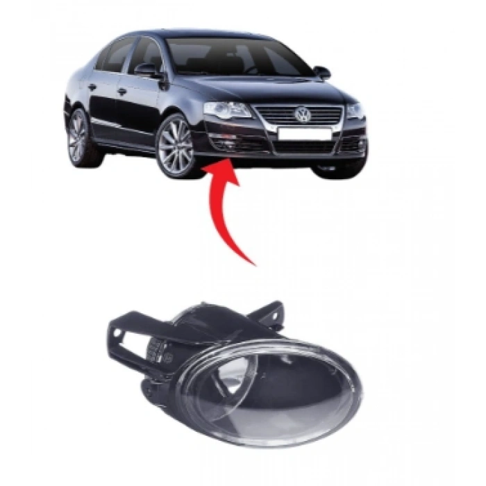 Vw Passat B6 Sağ Sis Farı 2005-2010 3C0941700A