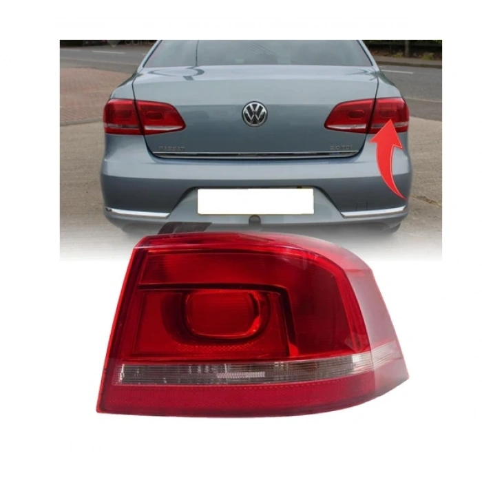 Vw Passat B7 Sağ Arka Stop Ledsiz 2011-2015 3AE945096F