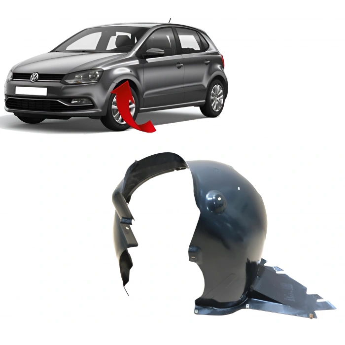 Vw Polo 2011-2014 Çamurluk Davlumbazı Sol 6R0809957F
