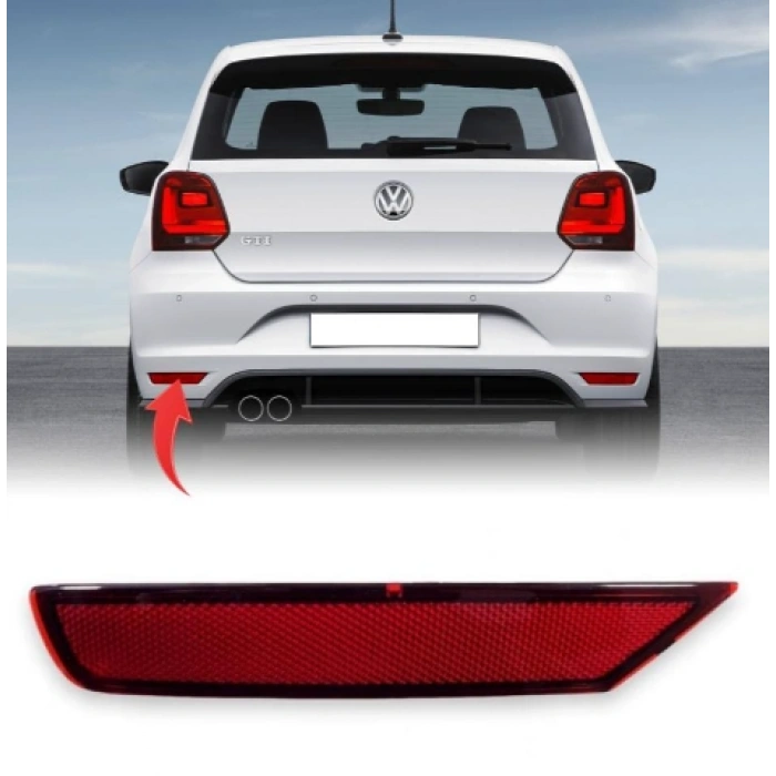 Vw Polo Gti Sol Arka Reflektör 2010-2017 6R0945105D