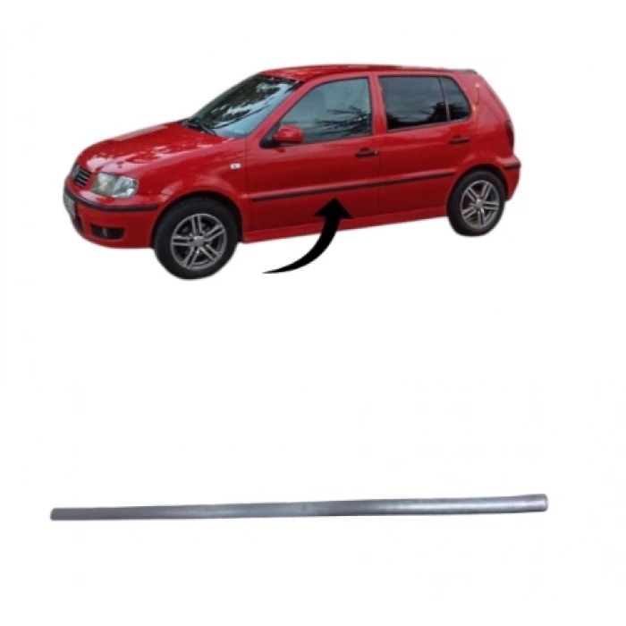 Vw Polo Kapı Çıtası Ön Sol Boyanır 1999-2002 6N4853071A GRU