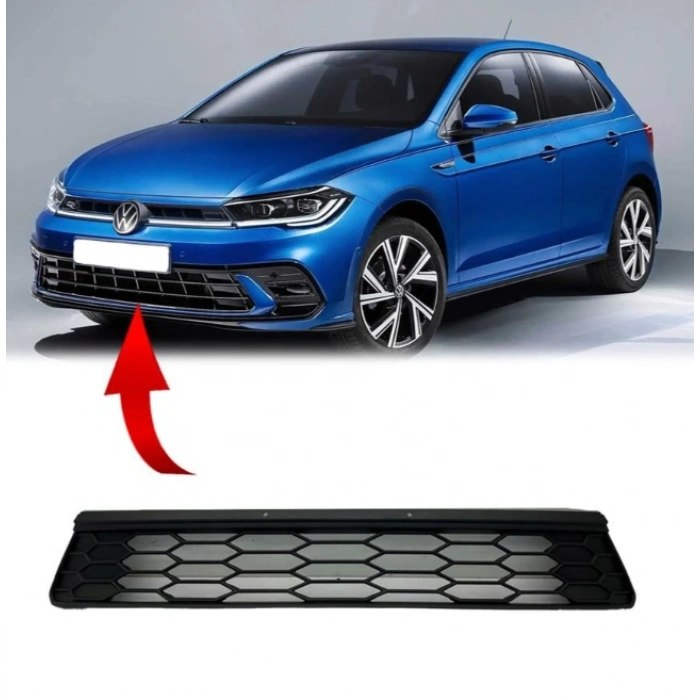 Vw Polo Ön Tampon Orta Izgara 2021- 2G0853677AE 9B9