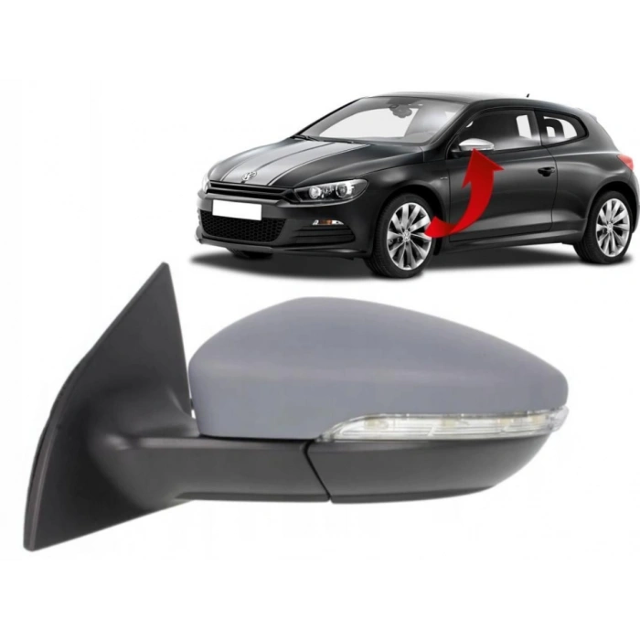 Vw Scırocco 2009-2018 Sol Ayna Katlanır  1K8857507Q