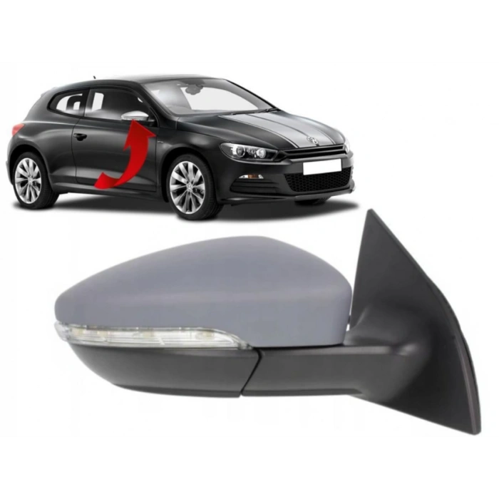 Vw Scırocco Sağ Ayna Komple 2009 Sonrası 1K8857508Q