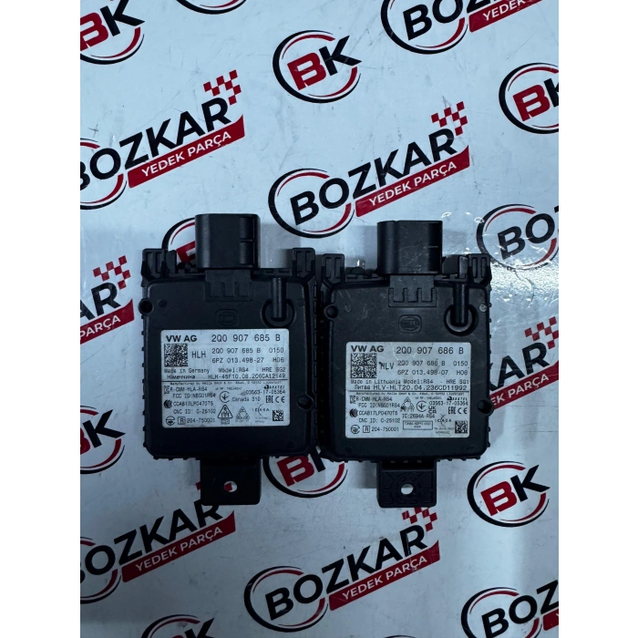 Vw T-roc Tiguan Radar Sensörü Arka Sag Sol Set 2Q0907685B 2Q0907686B