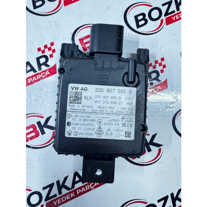 Vw T-roc Tiguan Radar Sensörü Arka Sag Sol Set 2Q0907685B 2Q0907686B