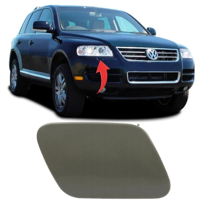 Vw Touareg 2003-2007 Far Yıkama Kapağı Sağ 7L6807752A
