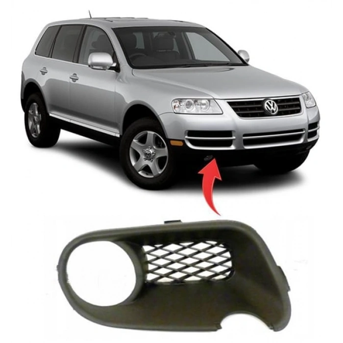Vw Touareg Sisli Sağ Sis Kapağı 2003-2007 7L6853664D