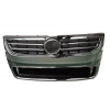 Vw Touareg 2007-2010 Ön Panjur Parlak Krom Çerçeve Saten Siyah Komple 7L6853651K