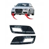 Audi A4 Sis Kapağı Set Piano Black 2013-2015 8K0807681/8K0807682